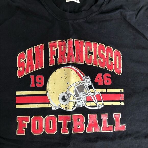 Comfort Colors San Francisco Football Mens Graphic Short Sleeve Shirt Size XL - Picture 2 of 6